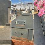 Mais de 50 imagens sacras de bronze são furtadas de cemitério em MG