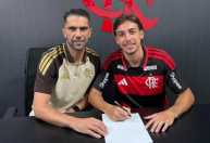 Meio-campista do Flamengo renova e comemora: 'Muito feliz e grato'