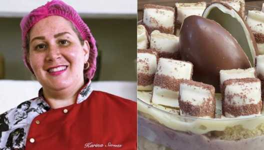 Karina ensina receitas para mulheres carentes
