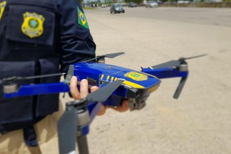 Drone amplia capacidade de atuação da PRF