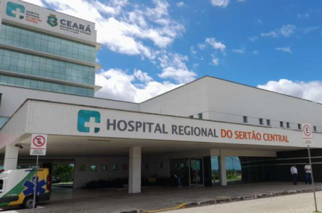 Hospital Regional do Sertão Central, no Ceará
