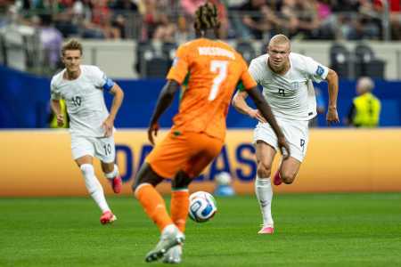 Haaland colocou a Noruega nas oitavas da Copa