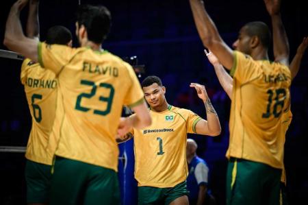 Seeção Brasileira na VNL Masculina