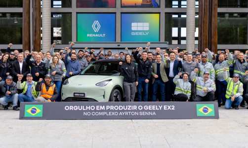Geely EX2 produção nacional