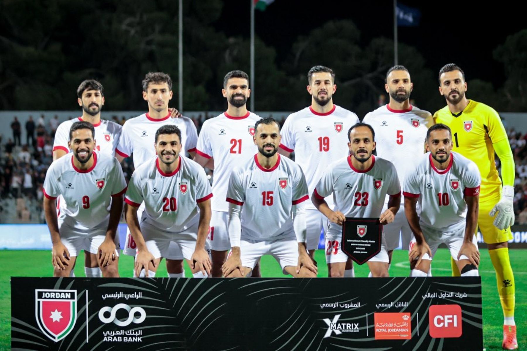 Estreante na Copa, Jordânia divulga lista de convocados para o Mundial; veja nomes