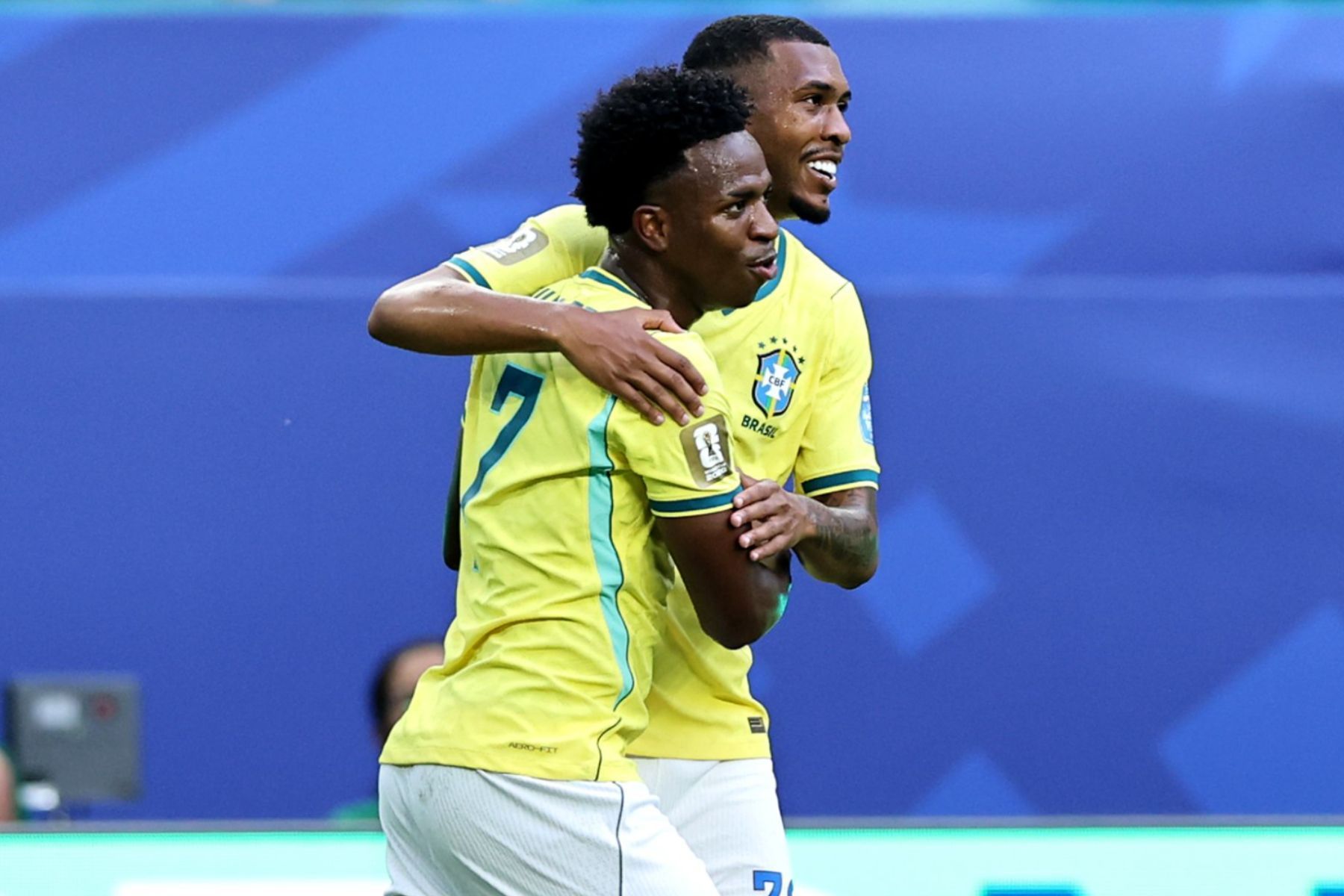 Vini Jr. decreta marca pela Seleção em Copas que não acontecia desde o penta