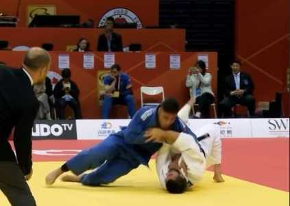 Ippon de Giovani Ferreira no Grand Prix de Qingdao, na China