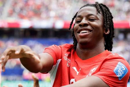 Manzambi, atacante da Suíça na Copa de 2026