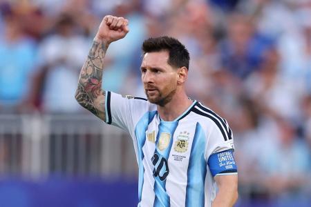 Lionel Messi, capitão e camisa 10 da Argentina