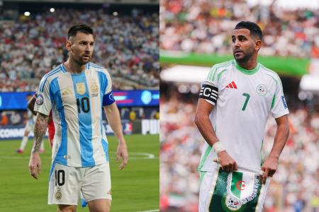 Messi e Mahrez, destaques de Argentina e Argélia