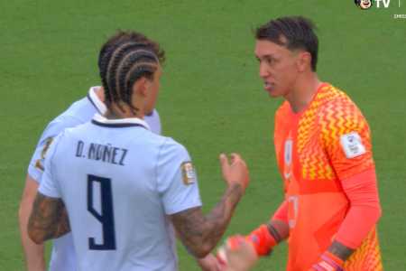 Muslera, goleiro do Uruguai em sua quinta Copa do Mundo