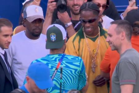 Neymar e Travis Scott na estreia do Brasil na Copa de 2026