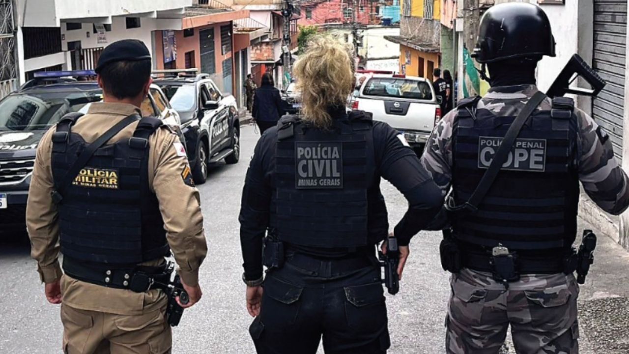 Forças de segurança ocupam favelas de BH em megaoperação contra o tráfico
