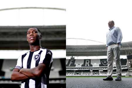 Passagens de Patrick de Paula e John Textor no Botafogo vão chegando ao fim