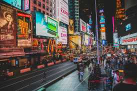 Times Square, em Nova York