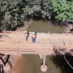 Ponte entre Montes Claros e Capitão Enéas é interditada por risco estrutural