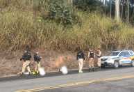 Seguem buscas por integrantes de grupo envolvido em roubo em Carandaí (MG)
