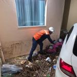 Temporal provoca alagamentos em Montes Claros e deixa família desalojada na Vila Campos