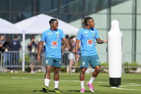 Endrick e Danilo são opções para Carlo Ancelotti na Seleção Brasileira