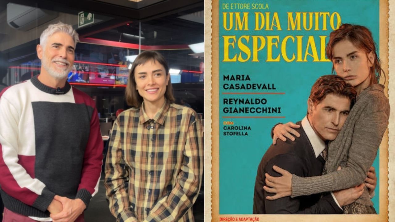 Gianecchini e Maria Casadevall falam sobre estreia em BH: 'A gente ama contar essa história'