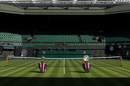Quadra em Wimbledon
