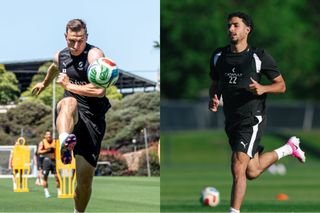 Chris Wood, da Nova Zelândia, e Omar Marmoush, do Egito