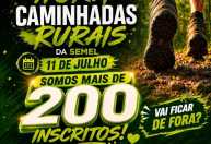 Varginha abre inscrições para a 1ª Caminhada Rural de 2026