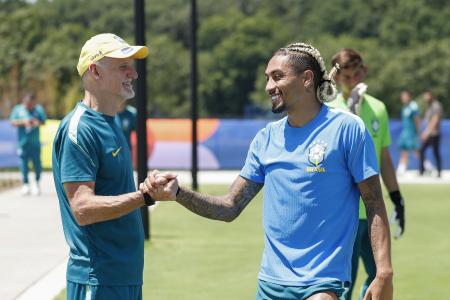 Raphinha, atacante do Brasil • Rafael Ribeiro/CBF