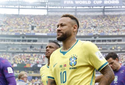 Neymar antes de Brasil x Noruega na Copa do Mundo de 2026