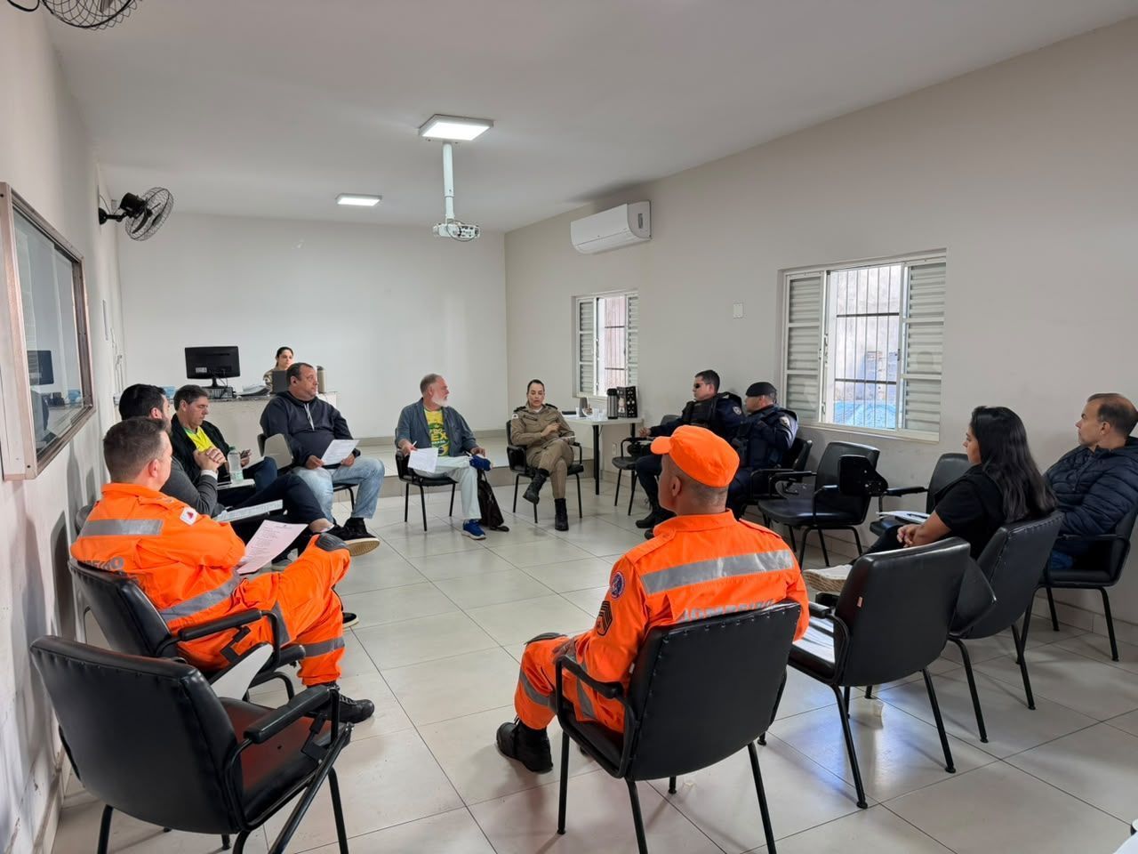 Polícia Militar sedia reunião que define segurança da Feira da Paz