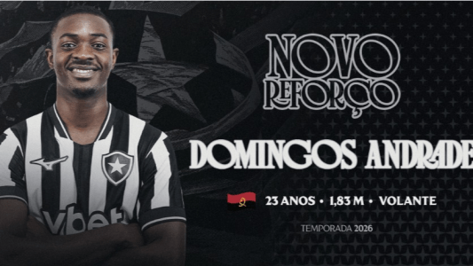 Botafogo anuncia contratação de Domingos Andrade