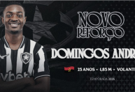 Botafogo anuncia contratação do volante angolano Domingos Andrade
