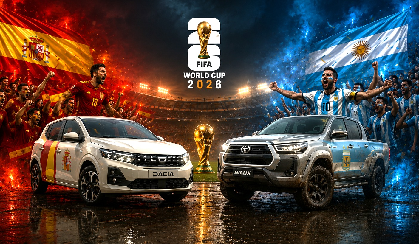 Argentina x Espanha: os carros mais vendidos nos países finalistas da Copa do Mundo