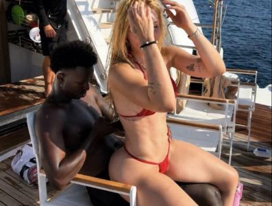 Foto de Vini Jr e Virginia foi criticada nas redes sociais • Reprodução | Redes sociais