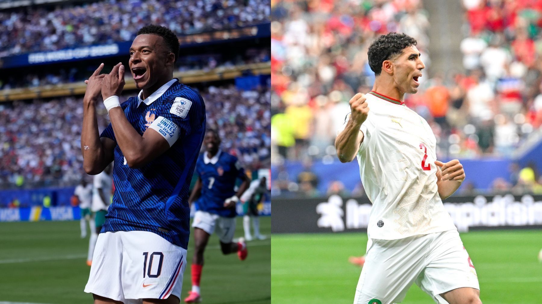 Mbappé x Hakimi: amizade dá lugar à rivalidade em França x Marrocos na Copa