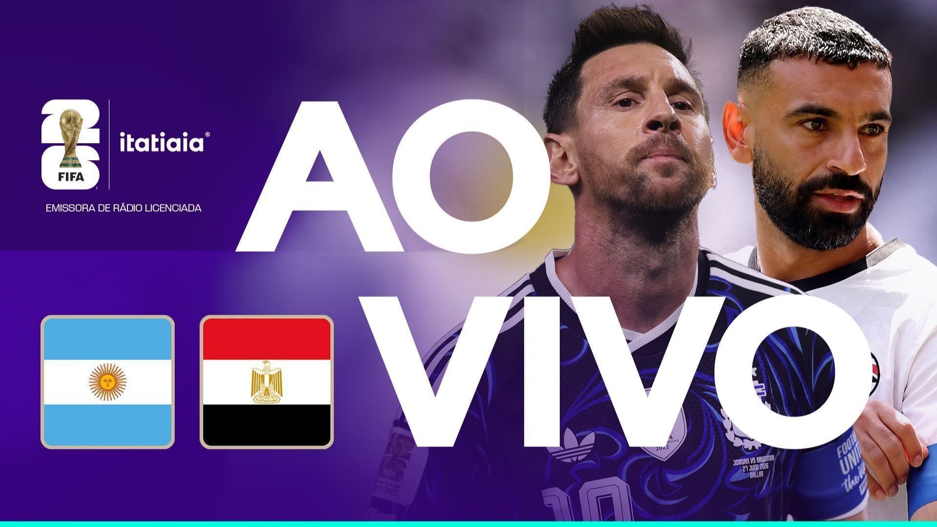 Argentina x Egito: assista, ao vivo, à transmissão da Itatiaia do jogo decisivo