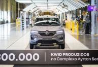 Renault Kwid chega a 800 mil unidades produzidas no Brasil