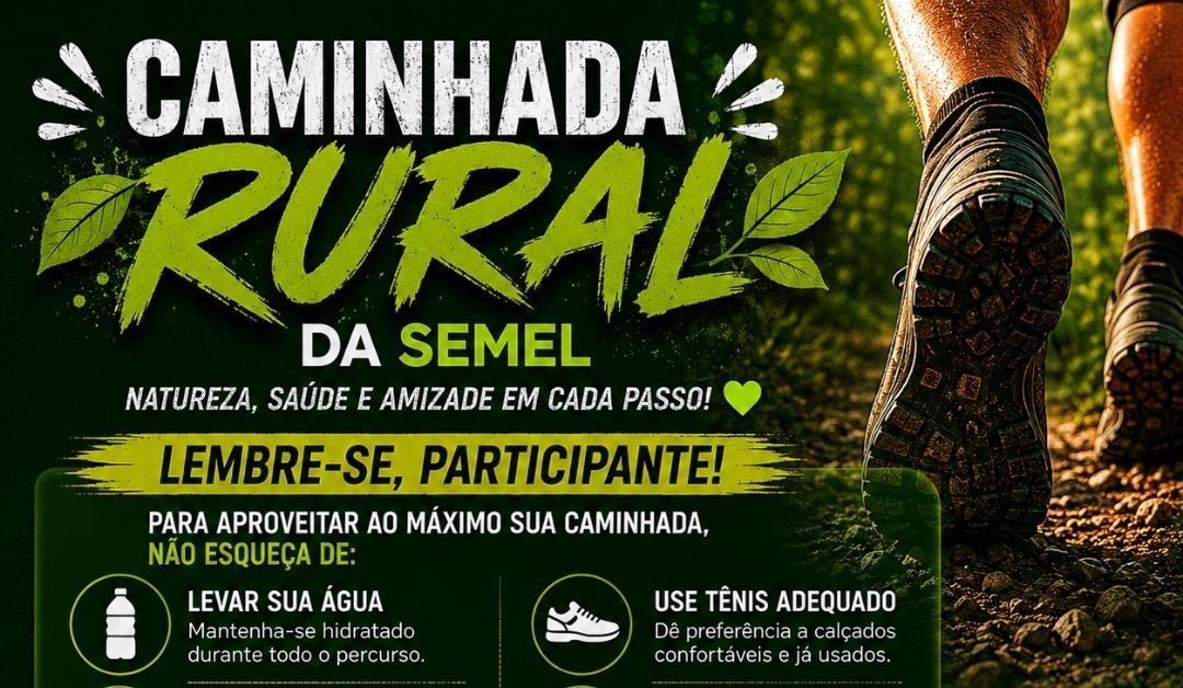Caminhada Rural reúne centenas de inscritos neste sábado em Varginha