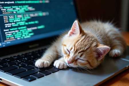 Seu gato deita no teclado do computador? O motivo vai além do calor