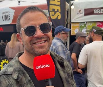 Arthur aproveita a tarde no festival Sabores do Vale •