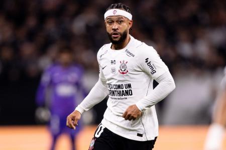 Memphis Depay, atacante do Corinthians