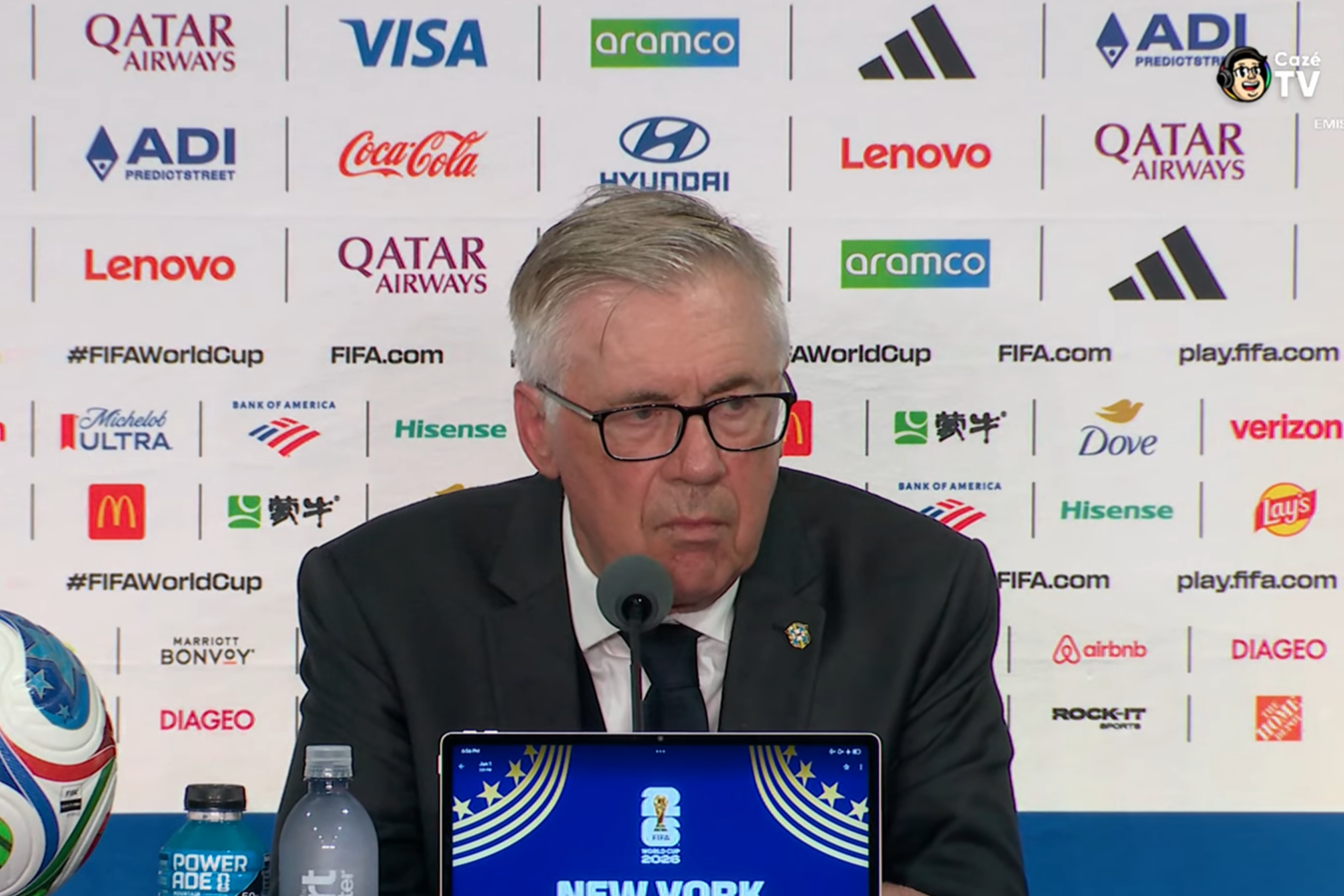 Ancelotti manda recado à torcida do Brasil após eliminação na Copa do Mundo
