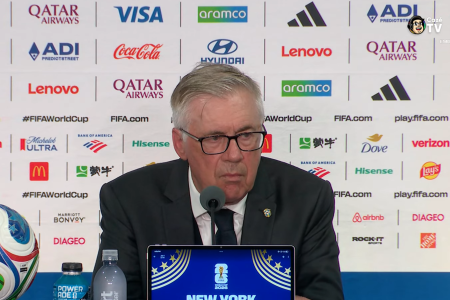 Carlo Ancelotti, técnico da Seleção Brasileira
