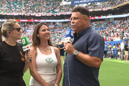 Ronaldo Fenômeno, em entrevista para a CazéTV