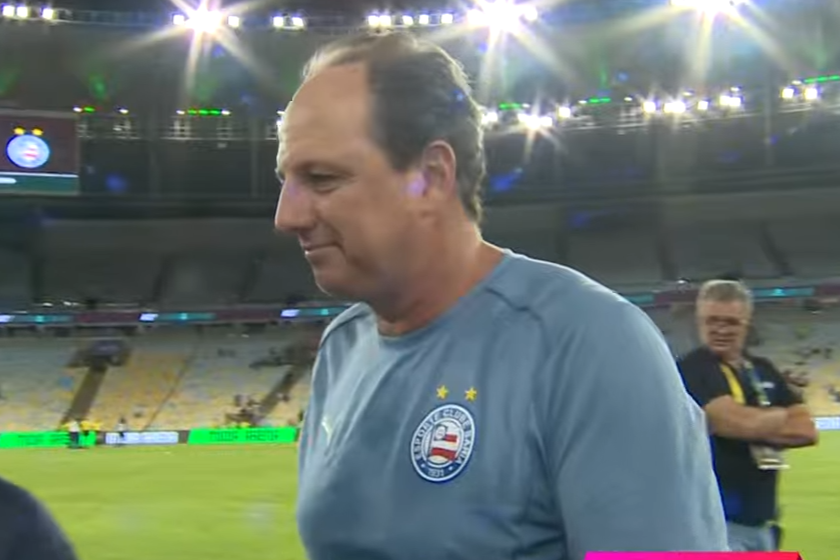 Ceni detona arbitragem de derrota do Bahia para o Fluminense em amistoso