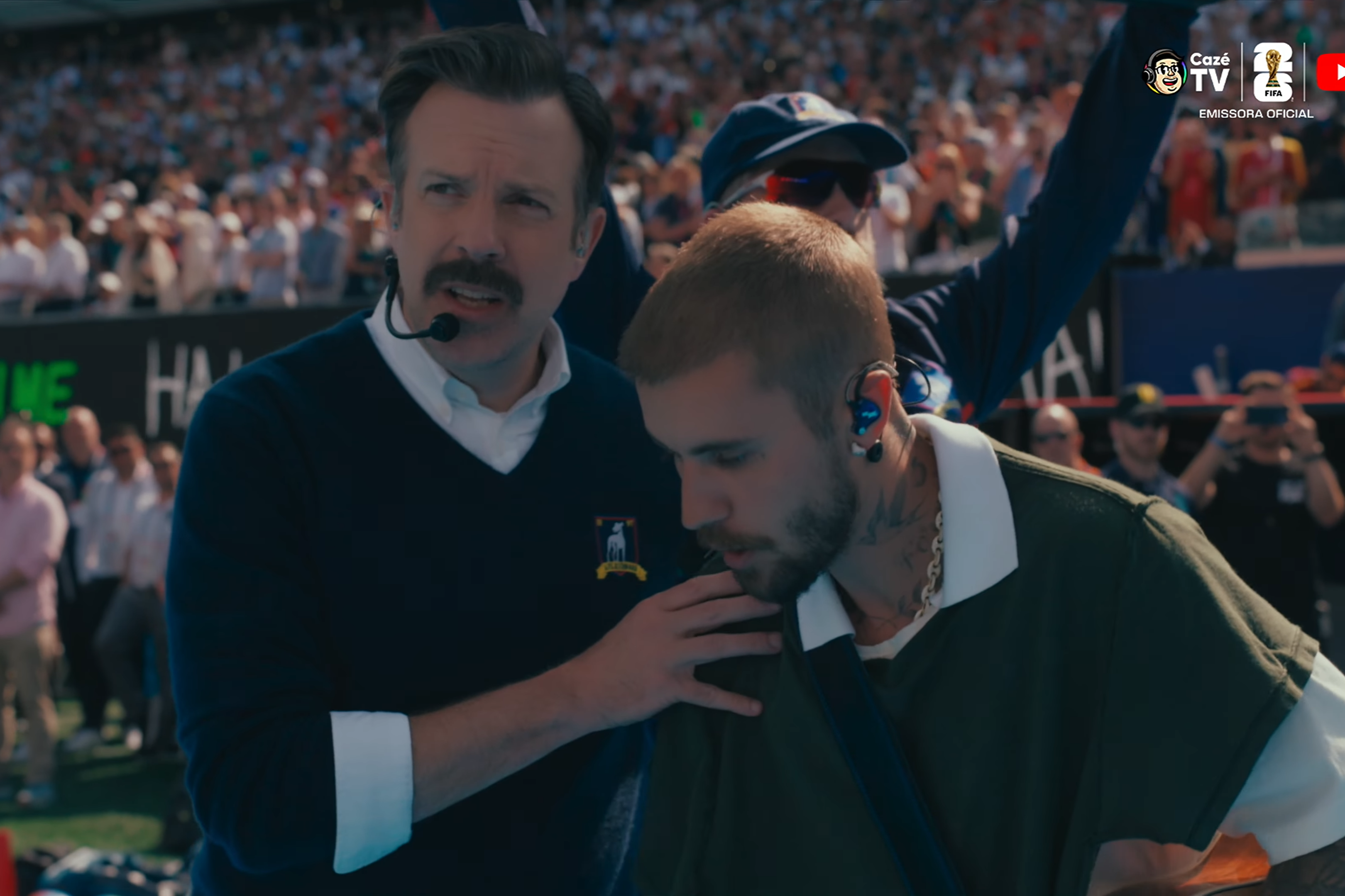 Quem é Ted Lasso, surpresa no show do intervalo da Copa do Mundo