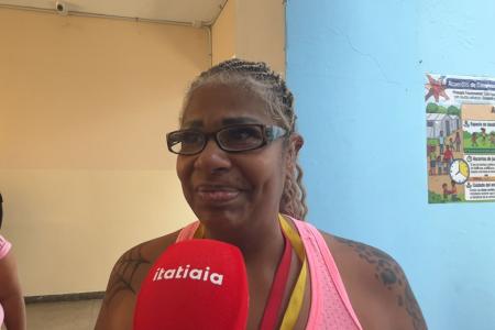 Juseph Vargas perdeu a casa no terremoto e vive em um abrigo montado em uma escola pública da periferia de Caracas, capital venezuelana • João Felipe Lolli / Itatiaia