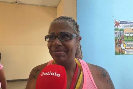 Juseph Vargas perdeu a casa no terremoto e vive em um abrigo montado em uma escola pública da periferia de Caracas, capital venezuelana • João Felipe Lolli / Itatiaia