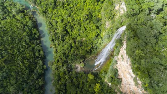 Cachoeira Boca da Onça, em Bodoquena, no Mato Grosso do Sul