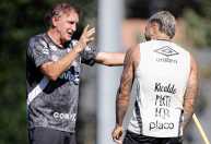 Cuca testa variações, e Santos pode ter mudanças para sequência da temporada